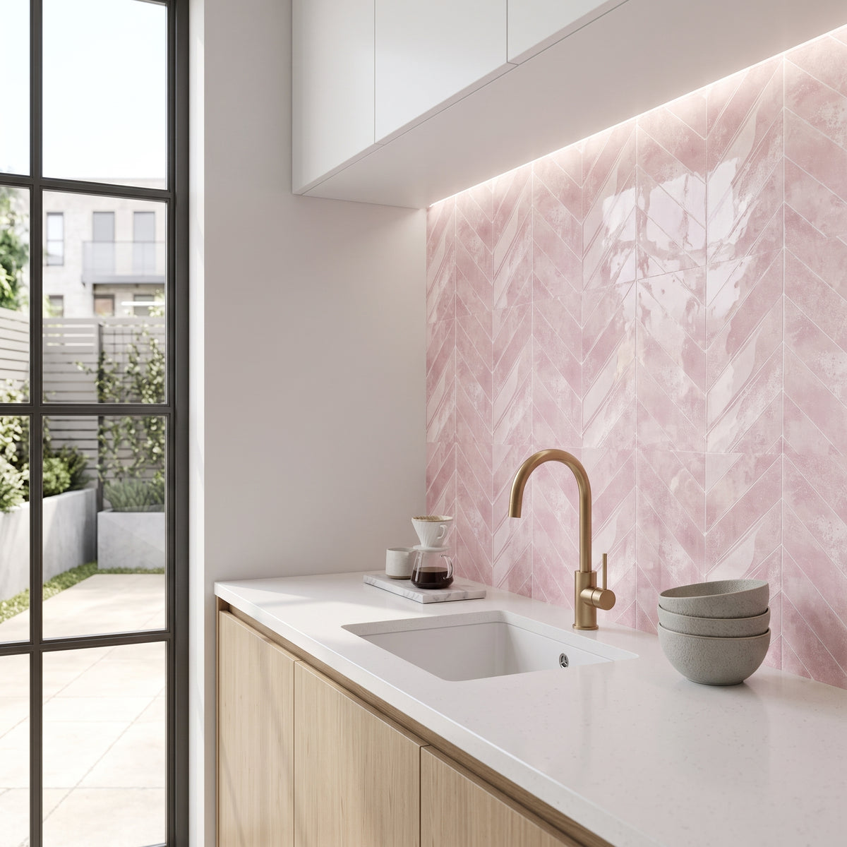 Classico – Burano Plaktegels – Roze