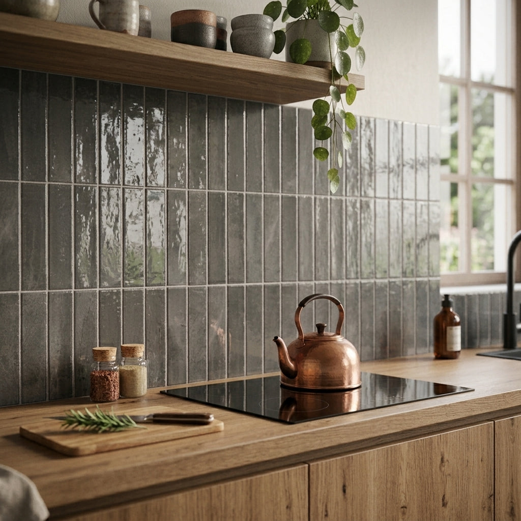 Classico – Bergamo Plaktegels – Zwart