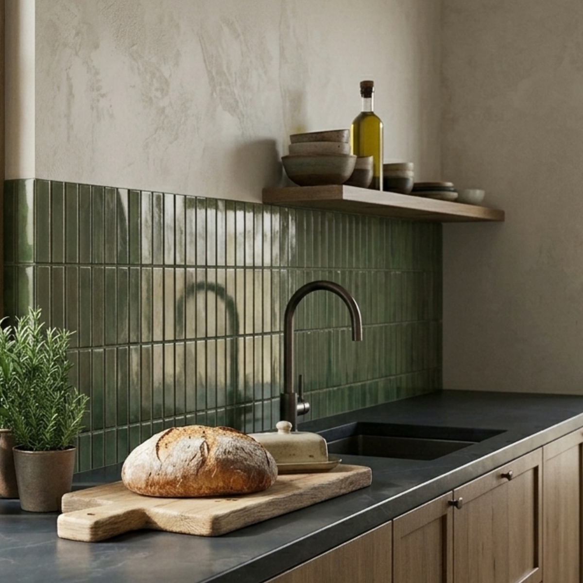 Classico – Portofino Plaktegels – Groen