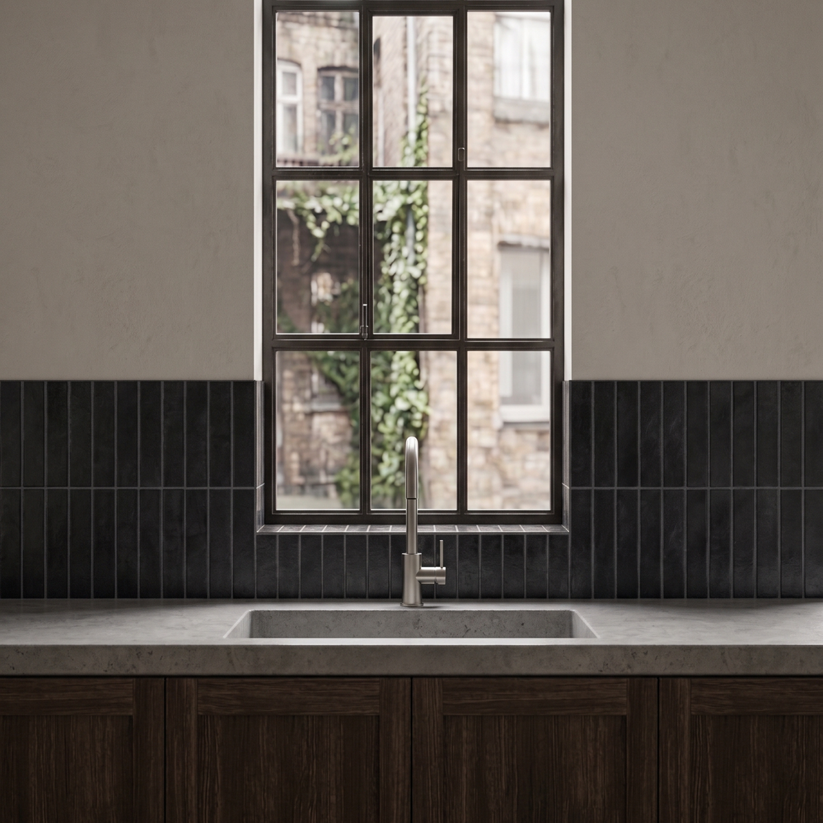 Classico – Torino Plaktegels – Zwart